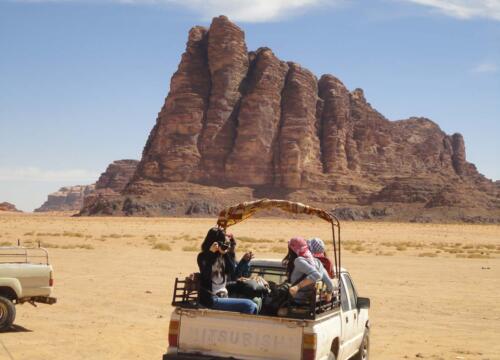 Feb 2014  jeep safari in Wadi Rum 